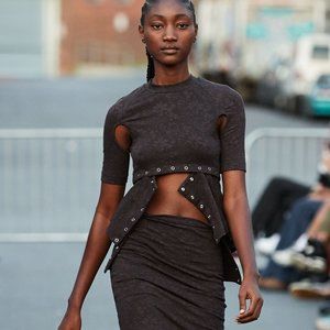 NWT Eckhaus Latta Undone Tee Size XS